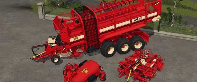 Gilles Sugar Beet Harvesting Pack Mod Image