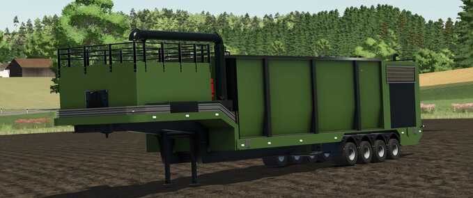 Forestry The Beast Reborn Woodchipper Farming Simulator mod