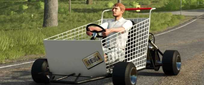 Other Vehicles Shopping Cart Farming Simulator mod