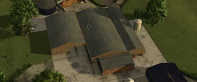 Animal Pens British-Style Dairy Barn Farming Simulator mod
