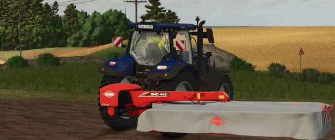 Mower Kuhn GMD 4411 Rust Edition Farming Simulator mod