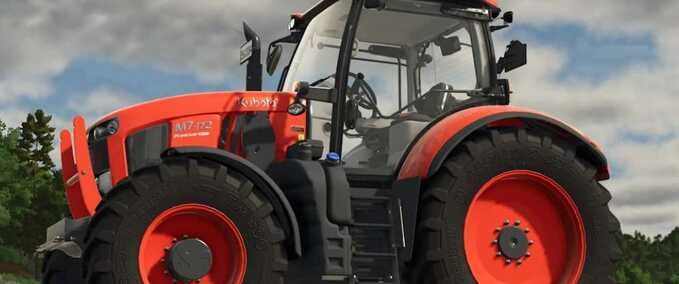 Tractors Kubota M7 Rust Edition Farming Simulator mod