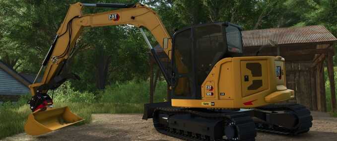 CAT 309 CR Mini Excavator Mod Image