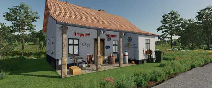 Placeable Objects Old Farmhouse Farming Simulator mod