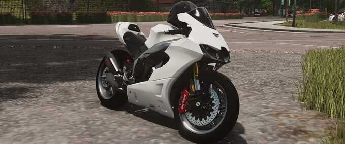 Other Vehicles 2025 Kawasaki Ninja ZX-10R Farming Simulator mod