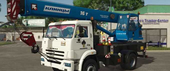Other Vehicles Autocrane Kamaz Klintsy 4x2 Farming Simulator mod