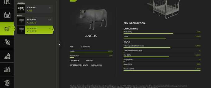 Gameplay Enhanced Animal System Farming Simulator mod