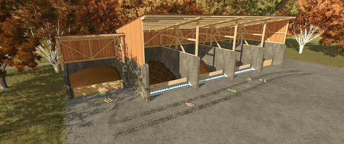 Factories Mixer Station Pack for Cows and Pigs Farming Simulator mod