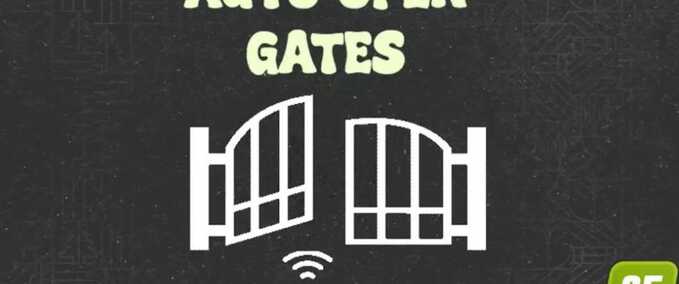 Auto Open Gates Mod Image