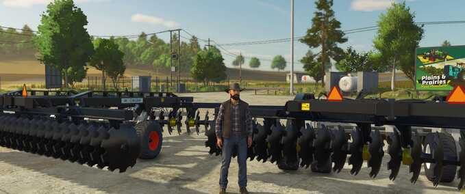 Disc Harrows Baldan CRI 48X32 Disc Harrow Farming Simulator mod