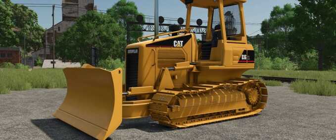 CAT D3G Bulldozer Mod Image