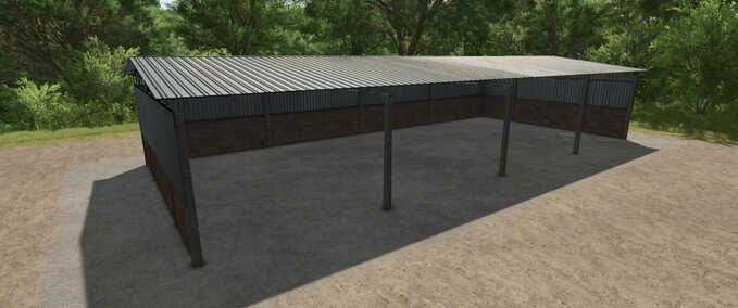 Sheds Medium Metal Shed BR Farming Simulator mod