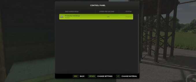 Scripts Placeable Material Discharge Farming Simulator mod