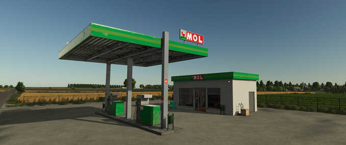 Placeable Gas Station Mod Image