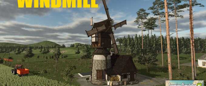 Fabriken Windmühle Landwirtschafts Simulator mod