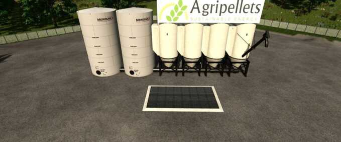 Straw and Hay Pellet Production Mod Image