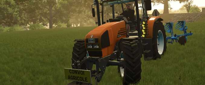 Prefab Agricultural Convoy Sign (Prefab) Farming Simulator mod