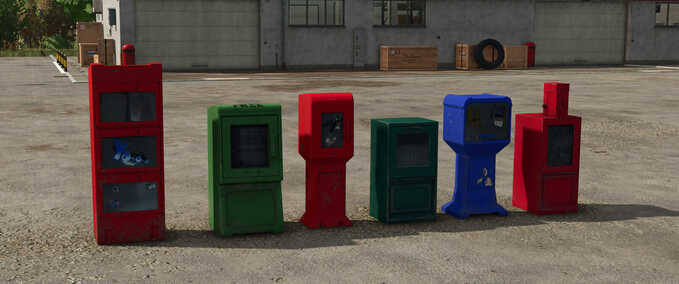 Decoration Placeable Postbox Pack Farming Simulator mod