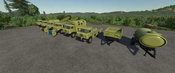 Other Vehicles GAZ 66 Pack Farming Simulator mod
