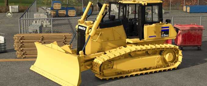 Other Vehicles Komatsu D65PXi-18 Farming Simulator mod