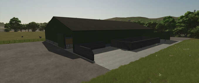 Animal Pens Dairy Cow Barn Farming Simulator mod