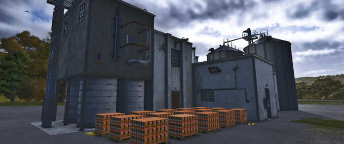 Factories Grain Flake and Porridge Production Farming Simulator mod