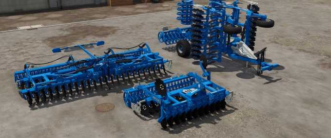 Disc Harrows Namyslo Exact Disc Harrow Pack Farming Simulator mod