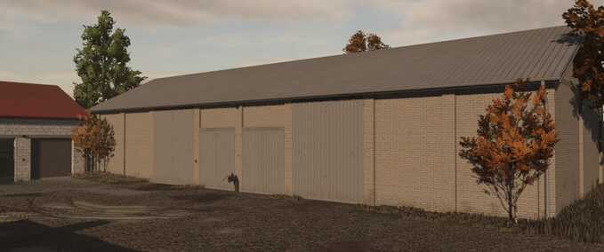Animal Pens Barn With Cows Farming Simulator mod