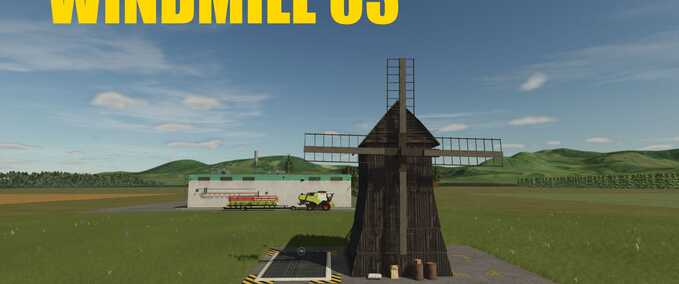 Factories Windmill 3 Farming Simulator mod