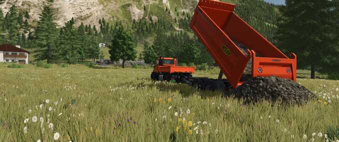 Tandem Meiller Tandem Tipper Farming Simulator mod