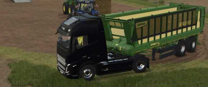 fifth wheel GX AgriLiner 520 Rust Edition Farming Simulator mod