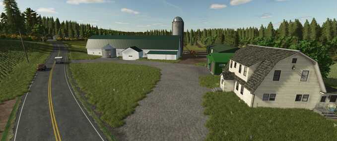 Maps The Quebec Countryside Farming Simulator mod