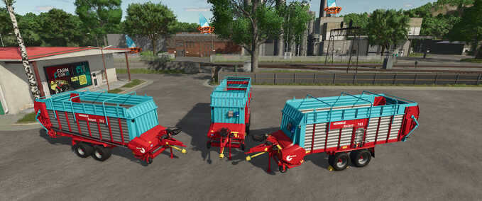 Forage Wagons Mengele Rotant 743 Farming Simulator mod