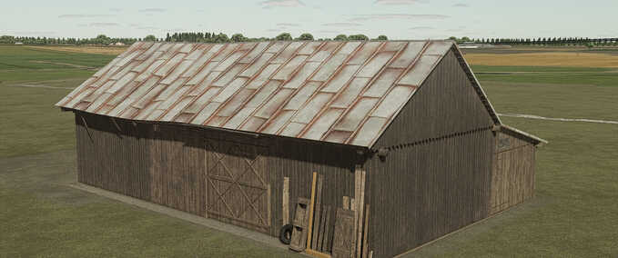 Animal Pens Wooden Cow Barn Farming Simulator mod
