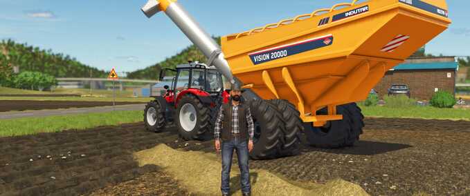 Overloader Indutar Vision 20000 Farming Simulator mod