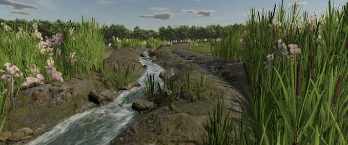 Maps Rolling Meadow Farming Simulator mod