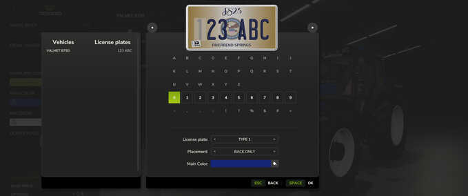 License Plate Manager Mod Image