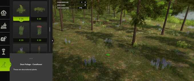 Decoration All Decorative Foliage Farming Simulator mod