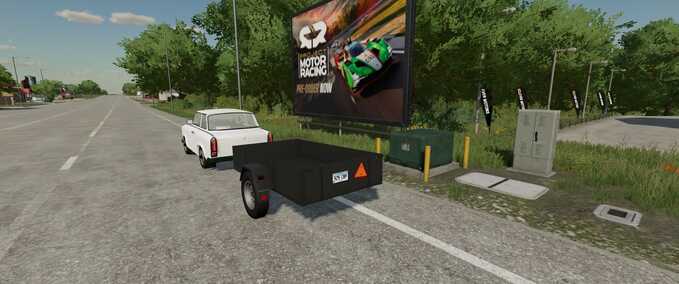 Low Loaders Car Trailer Farming Simulator mod