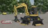 Komatsu PW98 Buckets Pack Mod Thumbnail