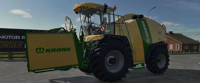Krone Big X 770 Forage Harvester Mod Image