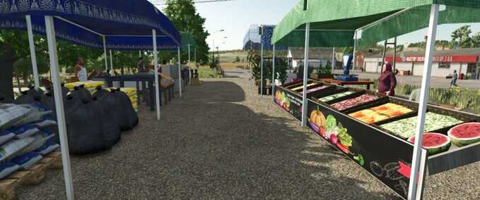 Placeable Market Decoration Mod Image
