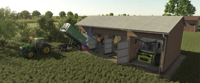 Silos Silo with Integrated Garage Farming Simulator mod