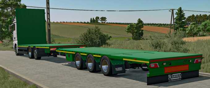 Camara Straw Transport Trailer Mod Image