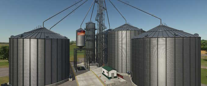 Silos Getreidesilo-System Landwirtschafts Simulator mod