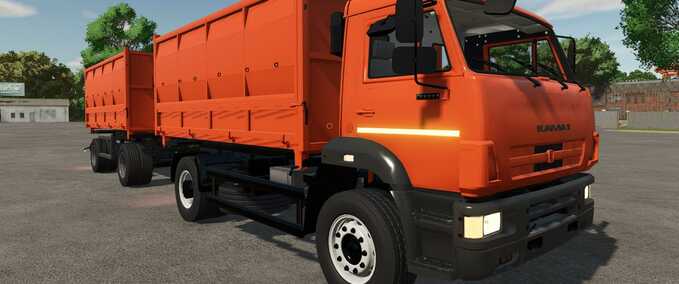 KAMAZ 53605 AMKAR Truck and Trailer Mod Image