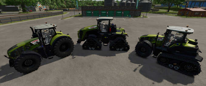 Claas Tractor Pack Mod Image