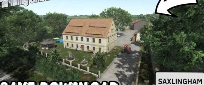 Gameplay Savegame: Large Machinery on Saxlingham Farm Estate Farming Simulator mod