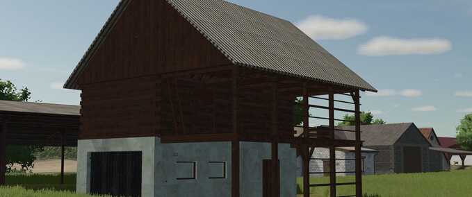 Garage with Shelter Mod Image