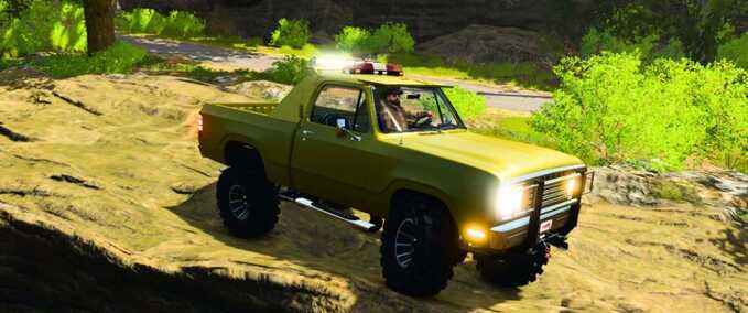 Cars 1977 Dodge Power Wagon Farming Simulator mod